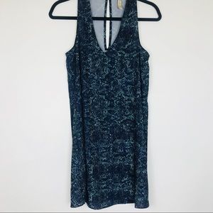 Rory Beca Summer Dress Cover Up Blue Green Sz xs